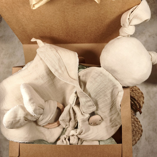 Geschenkbox Beige