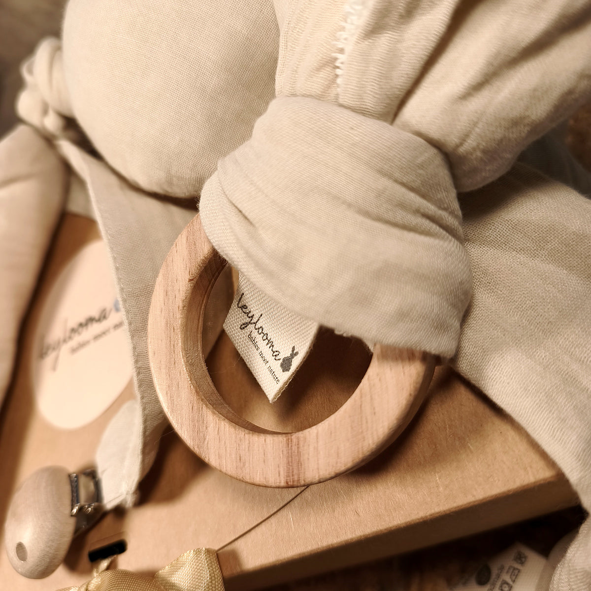 Geschenkbox Beige